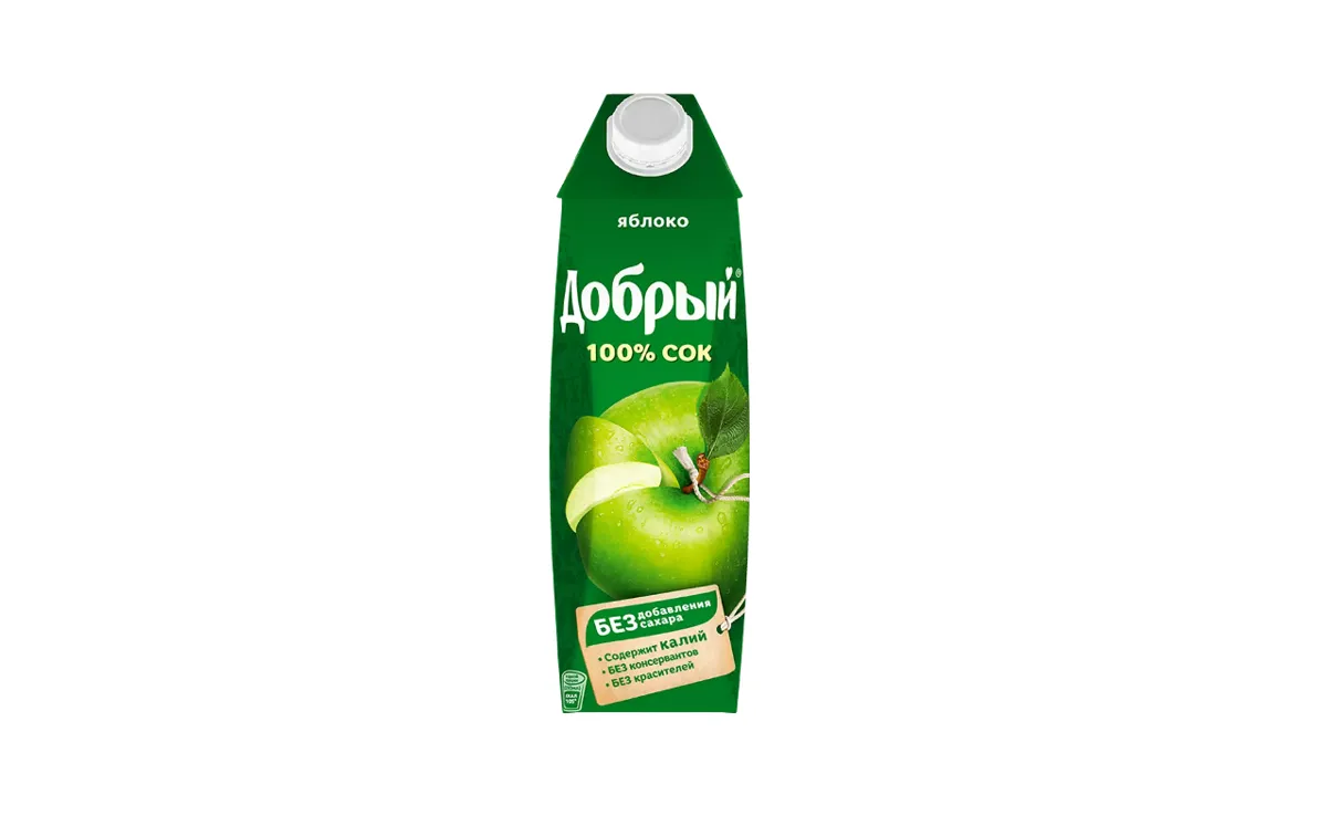 Сок Добрый яблоко 0,95л.