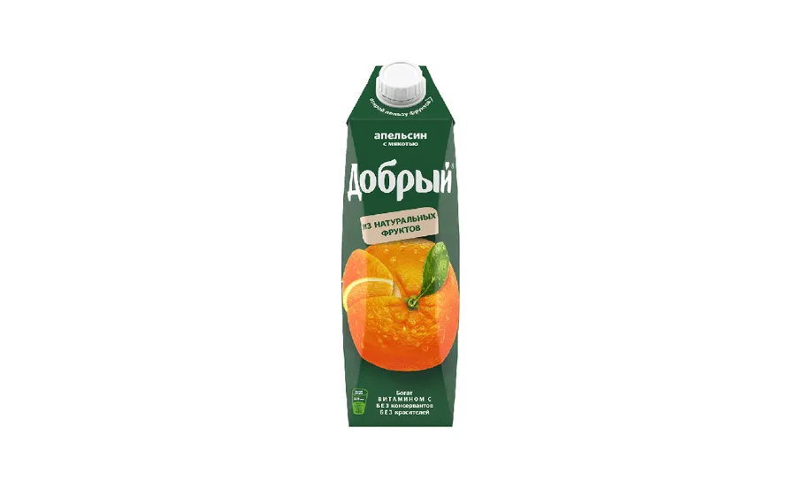 Сок Добрый апельсин 0,95л.
